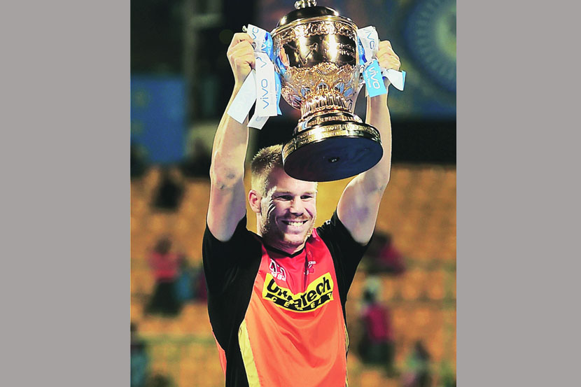 अविस्मरणीय जेतेपद – वॉर्नर