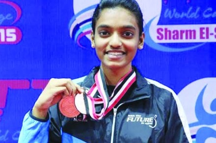 टेबल टेनिसपटू सृष्टीची गुणवत्तेची दृष्टी! टेबल टेनिसपटू सृष्टीची गुणवत्तेची दृष्टी!