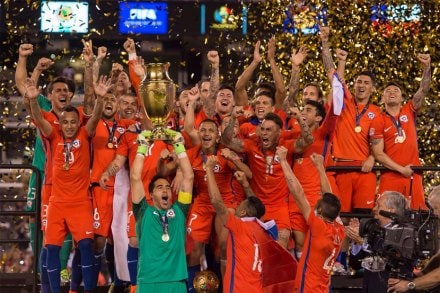 Chile beat Argentina to win the title for the consecutive time. (Source: Twitter) Chile beat Argentina to win the title for the consecutive time. (Source: Twitter)