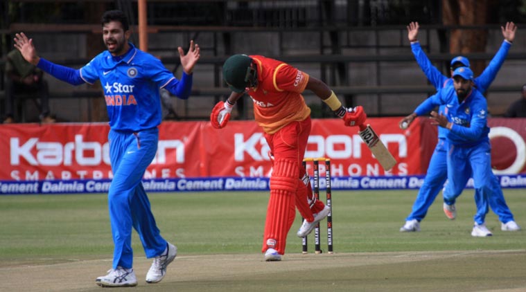 Live Cricket Score, India vs Zimbabwe, 3rd ODI: India eye whitewash over Zimbabwe in Harare. (Source: Reuters)