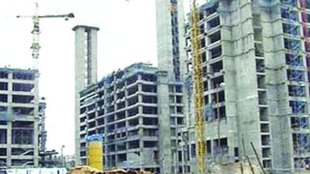 under construction building