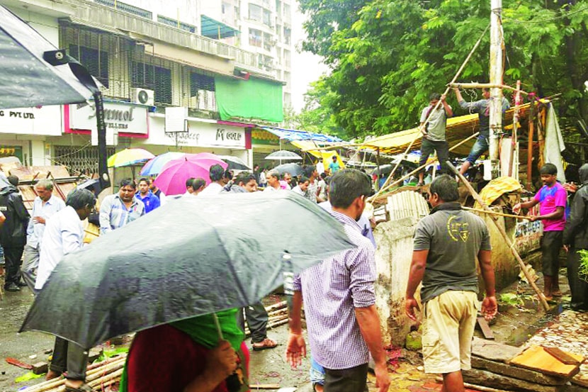 strike called , navi mumbai , illegal construction , Loksatta, loksatta news, marathi, marathi news strike called , navi mumbai , illegal construction , Loksatta, loksatta news, marathi, marathi news