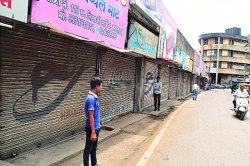 हद्दवाढी समर्थनार्थ कोल्हापुरात कडकडीत बंद