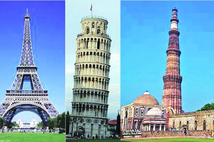 स्थापत्यकलेची उंची गाठणारे मनोरे