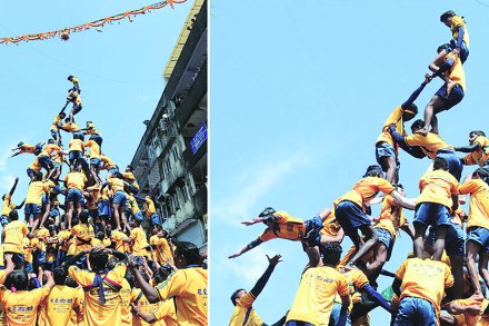 मानाच्या दहीहंडय़ा रद्द