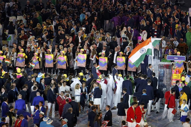 LIVE Rio Olympics 2016 Opening Ceremony: Abhinav Bindra leads Indian contingent