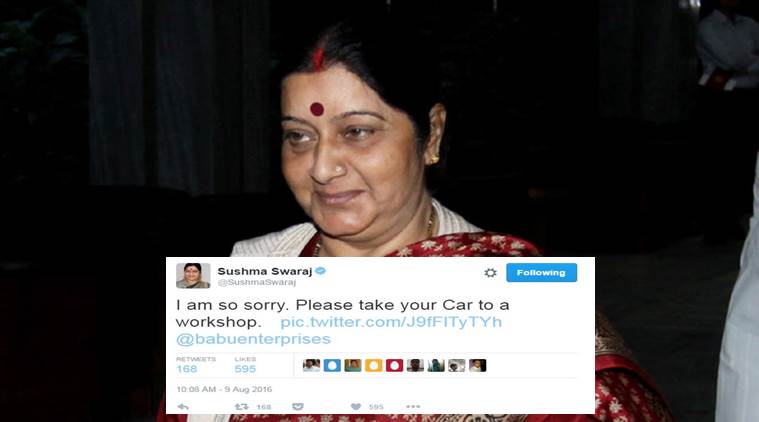 Sushma Swaraj , honeymoon , Twitter, husband goes alone on honeymoon sushma swaraj assures your wife will be there, viral, social media, Loksatta, Loksatta news, Marathi, Marathi news Sushma Swaraj , honeymoon , Twitter, husband goes alone on honeymoon sushma swaraj assures your wife will be there, viral, social media, Loksatta, Loksatta news, Marathi, Marathi news