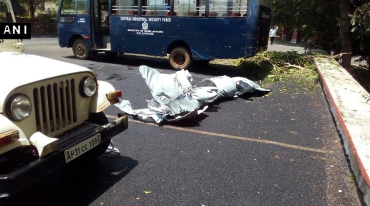 Fuel tank , MiG 29 aircraft falls , CISF, mishap, Indian air force, IAF, Loksatta, loksatta news, Marathi, Marathi news
