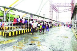 सॅटीसला खड्डय़ांचे ‘ग्रहण’