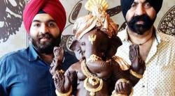 ४० किलो चॉकलेट वापरून साकारला गणपती बाप्पा, दुधात करणार विसर्जन