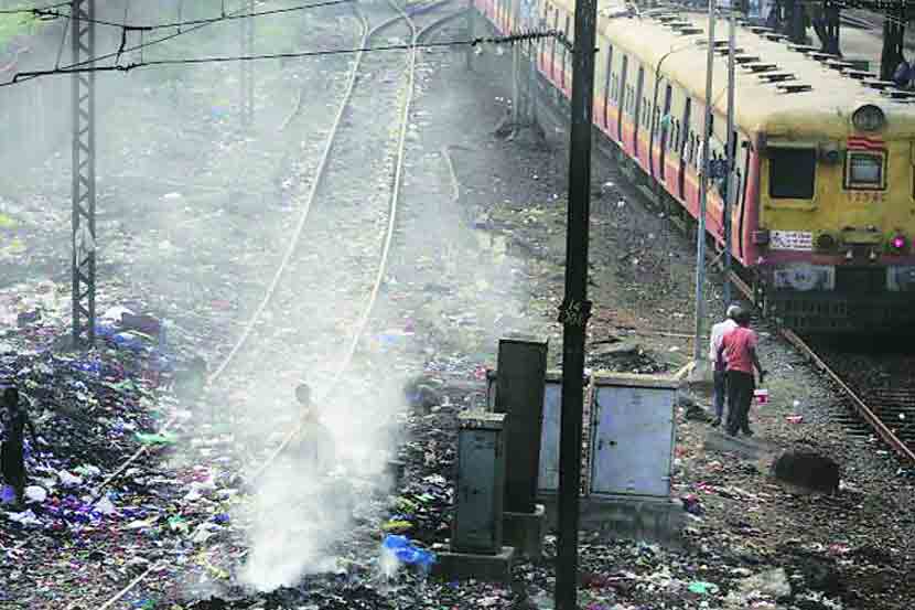 रेल्वेची कचरा गाडी