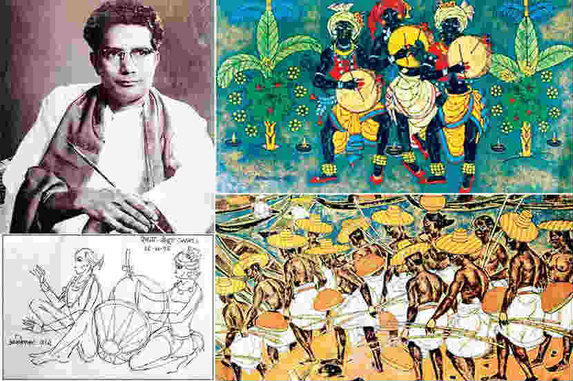 आलमेलकरी, अलंकारिक चित्रशैलीच्या छटा आलमेलकरी, अलंकारिक चित्रशैलीच्या छटा