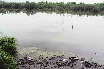 महापालिका आयुक्त तुकाराम मुंढे यांनी ऐरोलीतील याच प्रभागांतील जॉगिंग ट्रॅकपासून ‘वॉक विथ कमिशनर’ या उपक्रमांची सुरुवात केली होती. त्यावेळीदेखील होल्डिंग पॉण्डमधील गाळ काढून सुशोभीकरण करण्याची मागणी केली होती. परंतु चार महिने उलटूनही कोणतीही कारवाई झालेली नाही.