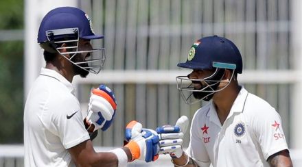 विराटसारख्या खेळाडूसोबत खेळण्याची संधी मिळाल्याने मी स्वत:ला भाग्यवान समजतो, अशी स्तुतीसुमने भारतीय संघाचा युवा फलंदाज लोकेश राहुल याने कोहलीवर उधळली.