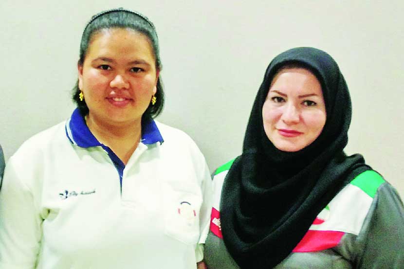 सवारत फोंचू (डावीकडे) आणि लैला सैफी