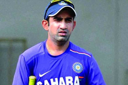 गौतम गंभीर (संग्रहीत छायाचित्र)