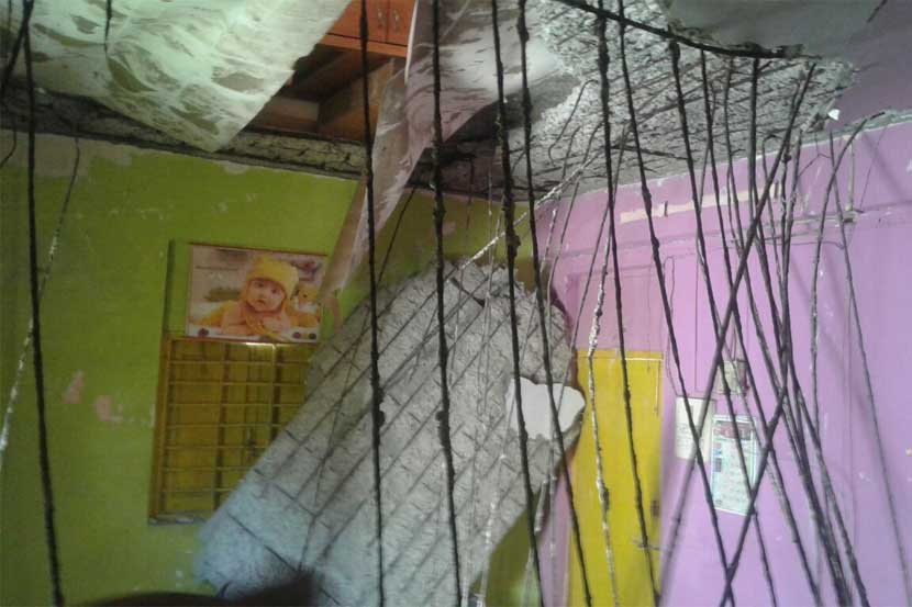 पोलिसांच्या घरांना छतपंख्यांचेही वावडे! पोलिसांच्या घरांना छतपंख्यांचेही वावडे!