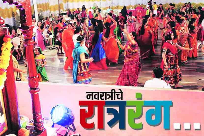 नवरात्रीचे रात्ररंग..