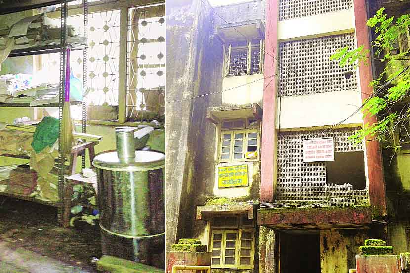 उरणमध्ये सरकारी कार्यालयांची दुरवस्था