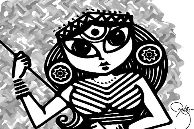 नावापुरते देवीपण नावापुरते देवीपण