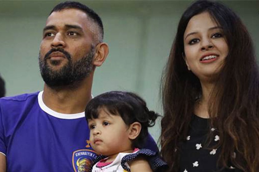 MS Dhoni, Ziva, Sakshi Dhoni