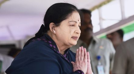 तामिळनाडूच्या मुख्यमंत्री जयललिता (संग्रहित छायाचित्र)