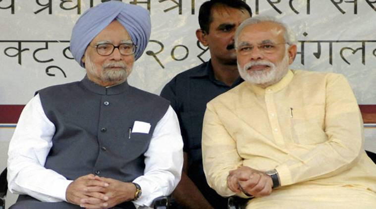 मनमोहन सिंग आणि नरेंद्र मोदी (संग्रहित छायाचित्र)