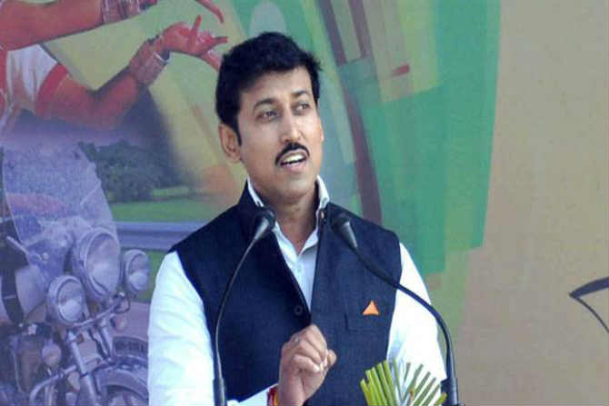 राज्यवर्धन राठोड (संग्रहित छायाचित्र) राज्यवर्धन राठोड (संग्रहित छायाचित्र)