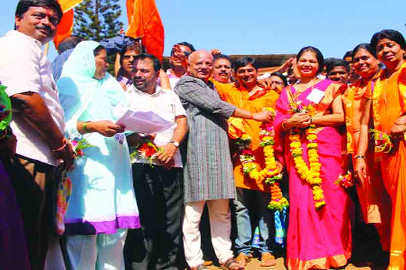 दापोली नगरपंचायत ‘त्रिशंकू’