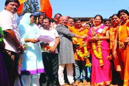 दापोली नगरपंचायत ‘त्रिशंकू’
