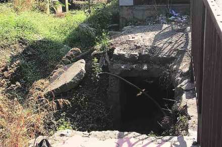 पादचारी भुयारी मार्गाच्या कचराकुंडय़ा