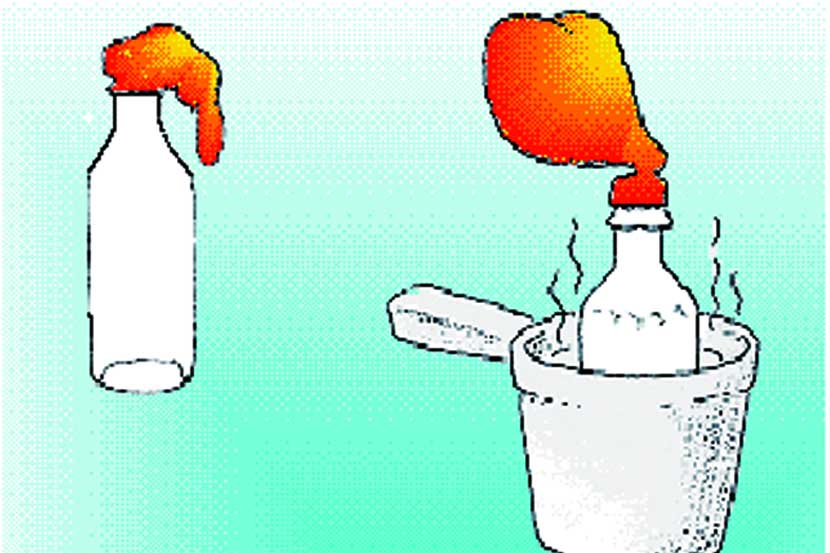 गंमत विज्ञान : जादू गरम आणि थंड पाण्याची