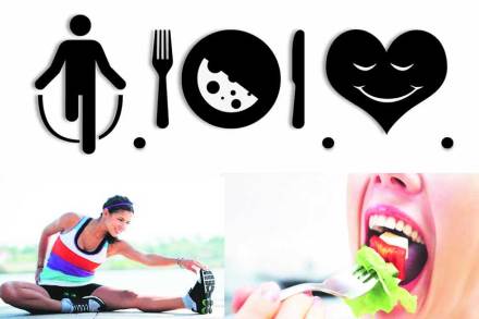 व्यायाम, आहार नि विश्राम!  