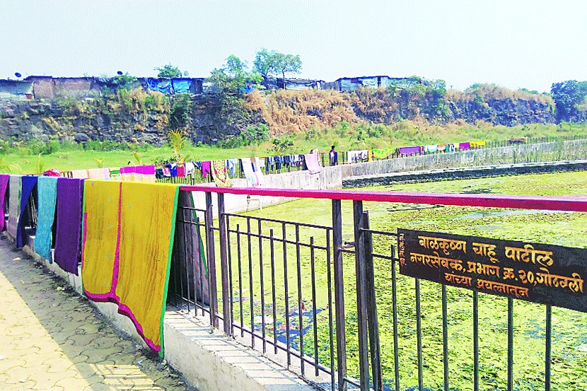 राजीव गांधी तलावाचा धोबीघाट राजीव गांधी तलावाचा धोबीघाट