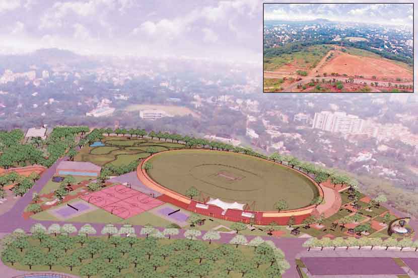 तळजाईवर १०७ एकरांत वसुंधरा उद्यान तळजाईवर १०७ एकरांत वसुंधरा उद्यान