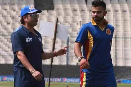 सचिनचा कानमंत्र कोहलीला दिशादर्शक