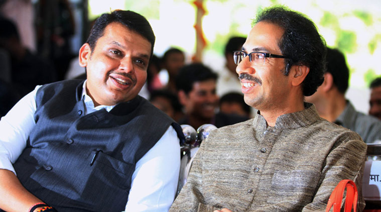 शिवसेना पक्षप्रमुख उद्धव ठाकरे आणि मुख्यमंत्री देवेंद्र फडणवीस (संग्रहित छायाचित्र)
