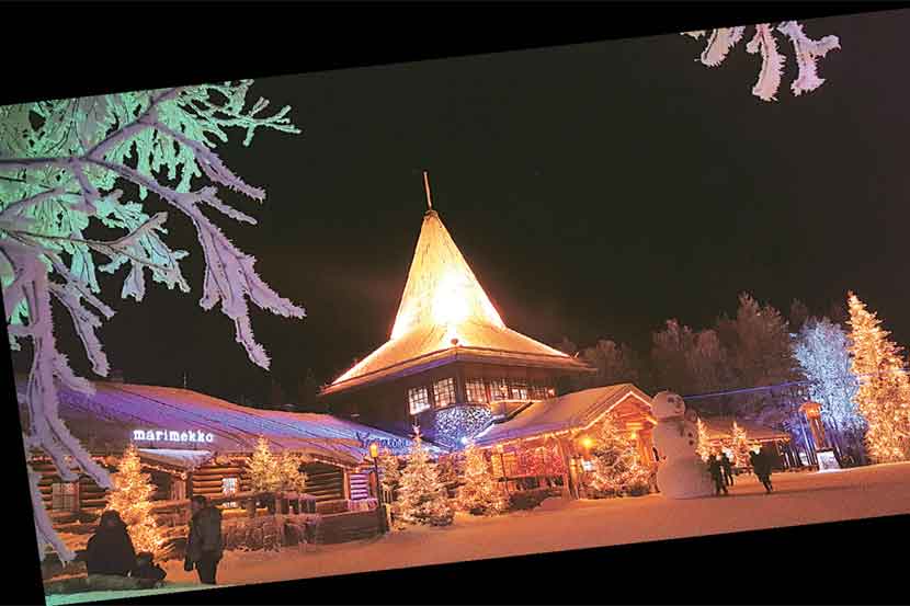 सांताच्या गावी  नववर्ष सांताच्या गावी  नववर्ष