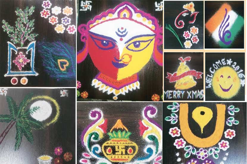 दारातील ‘रांगोळी’तले पंचांग