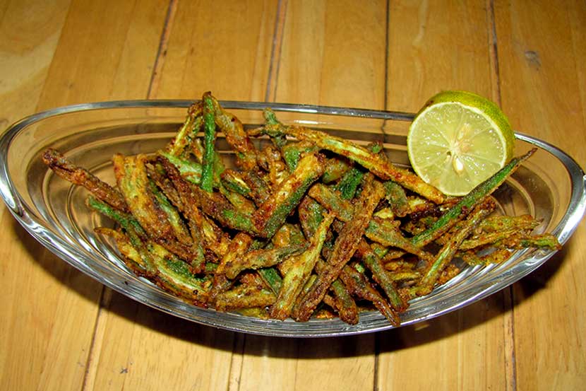 Crispy Bhindi, क्रिस्पी भेंडी