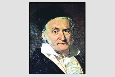 एस.आय. मापन पद्धतीचा उद्गाता कार्ल फ्रेडरिक गाउस