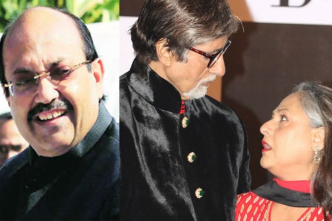 अमर सिंह, अमिताभ आणि जया बच्चन 