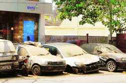 रस्त्यांवरील बेवारस वाहने भंगारात