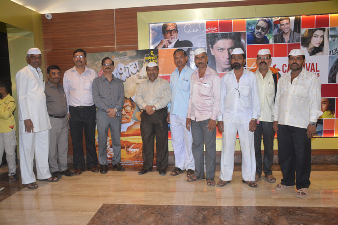 ‘झाला बोभाटा’ या सिनेमाचा स्पेशल शो आयोजित करण्यात आला होता. ‘झाला बोभाटा’ या सिनेमाचा स्पेशल शो आयोजित करण्यात आला होता.