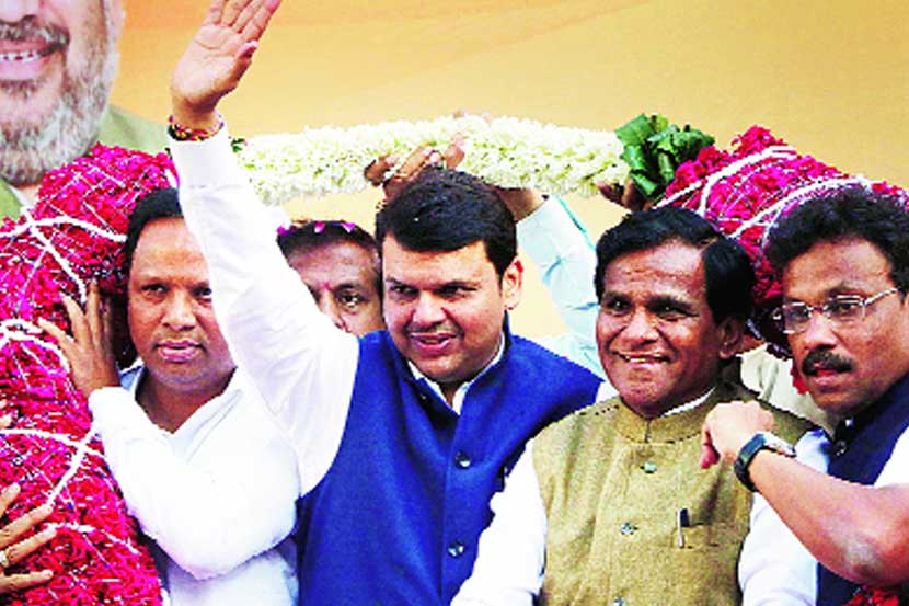  भाजपने शनिवारी ‘विजयी मेळावा’ घेऊन आनंदोत्सव साजरा केला.
