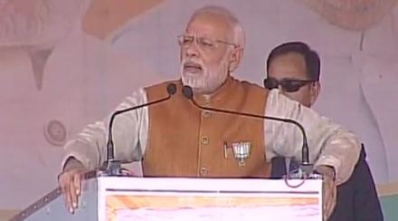 Narendra Modi Uttar Pradesh rally live updates , PM speaking in Badaun , LIVE , UP election 2017 , BJP , Loksatta, Loksatta news, Marathi, Marathi news