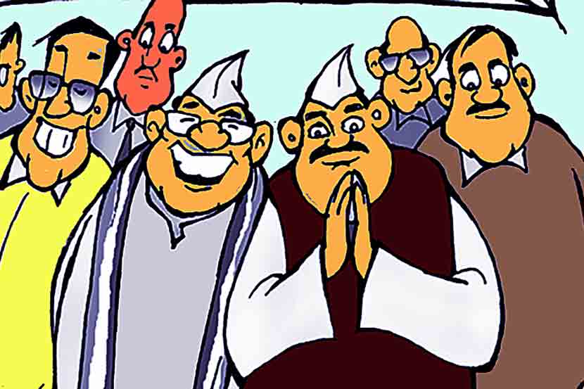 महापालिका निवडणुकीत कोटय़धीश उमेदवार