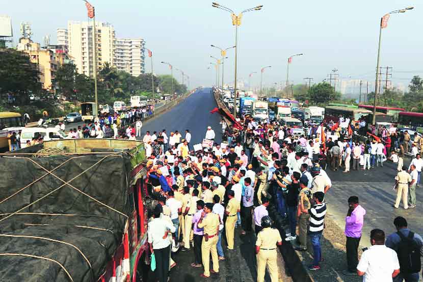 शांततापूर्ण चक्का जाम