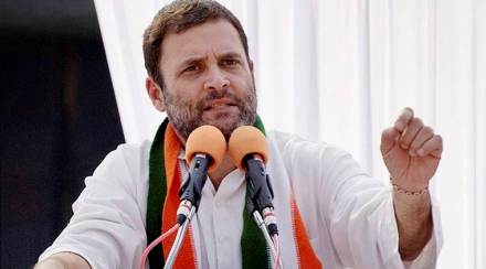 काँग्रेस उपाध्यक्ष राहुल गांधी