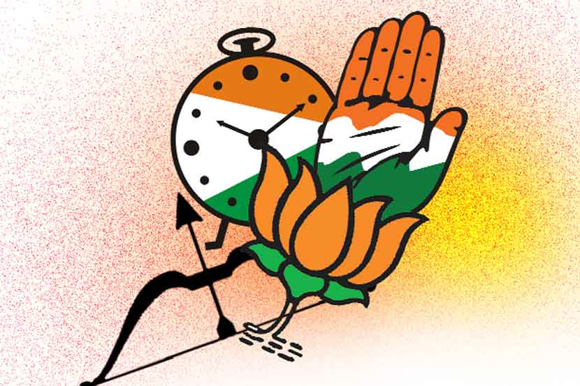 चंद्रपूरमध्ये मतभेदांमुळे भाजप, काँग्रेसची कोंडी